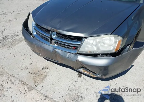 2012 Dodge Avenger Sxt Plus из США, поврежденный, VIN 1C3CDZEG9CN329514